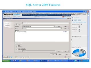 SQL Server 2008 Features 