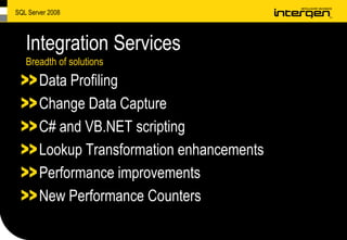 SQL Server 2008 Highlights