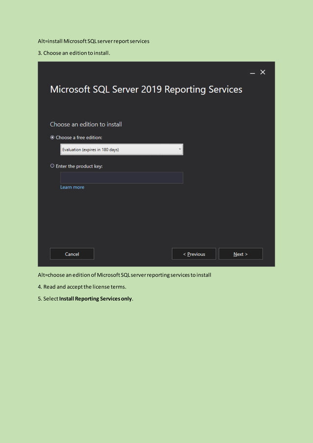 Sql server reporting services | PDF