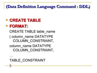 DML | PPT