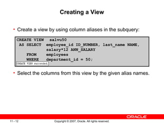 Sql views | PPT