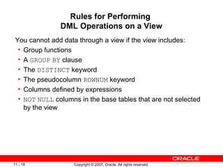 Sql views | PPT