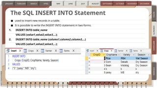 SQL PRESENTATION HSJEHAISNJWKEJSJABAHJAJDHIS | PPTX