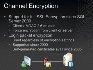 SQL Server 2008 Security Overview | PPT