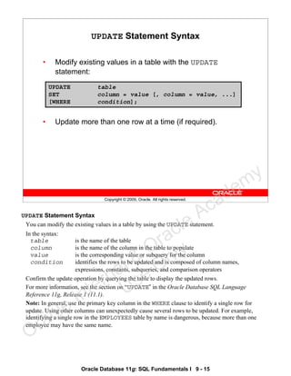Sql1 vol2 | PDF