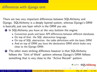 Python BCN Introduction to SQLAlchemy | PPT