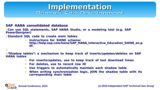 Synchronizing Data in SAP HANA Using SAP SQL Anywhere | PDF