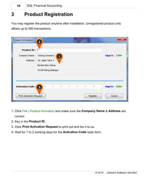 SQL Accounting Software User Manual | PDF