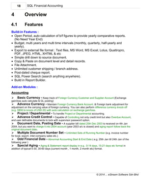 SQL Accounting Software User Manual | PDF