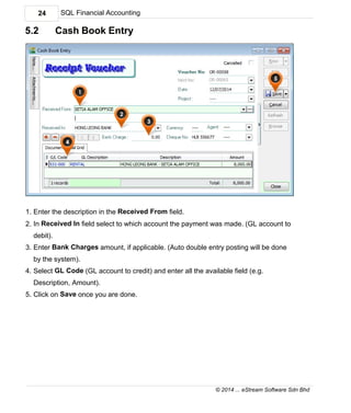 SQL Accounting Software User Manual | PDF