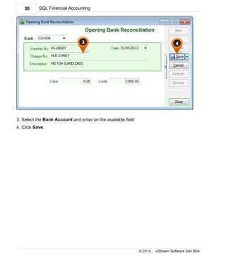 SQL Accounting Software User Manual | PDF