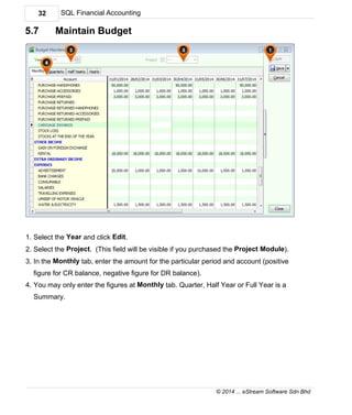 SQL Accounting Software User Manual | PDF