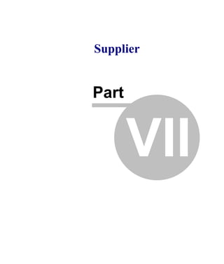 SQL Accounting Software User Manual | PDF