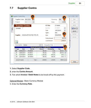SQL Accounting Software User Manual | PDF