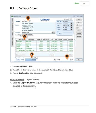 SQL Accounting Software User Manual | PDF