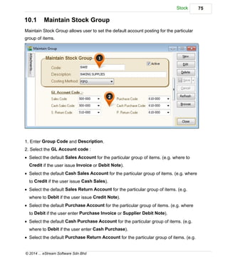 SQL Accounting Software User Manual | PDF