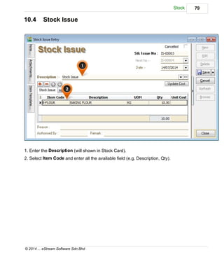 SQL Accounting Software User Manual | PDF