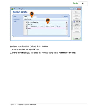 SQL Accounting Software User Manual | PDF