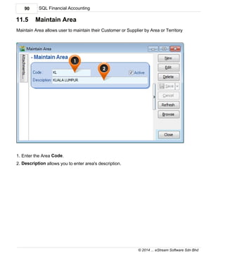 SQL Accounting Software User Manual | PDF