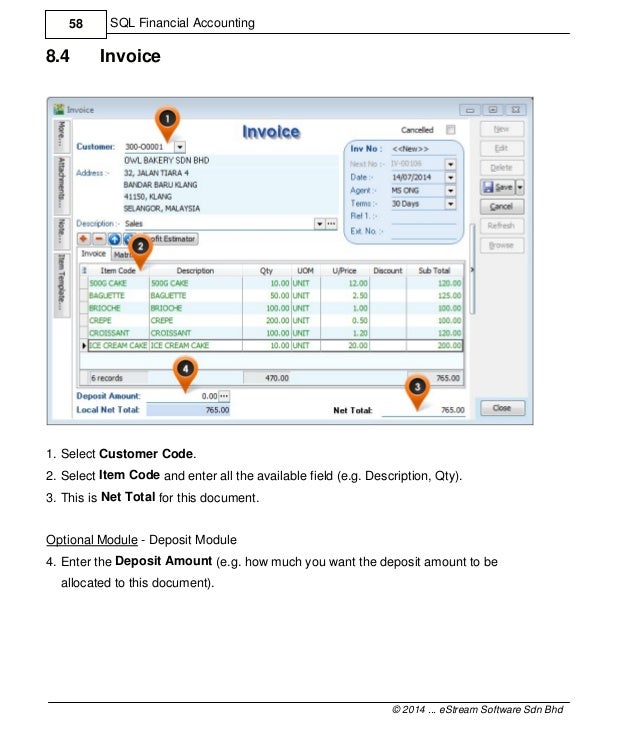 sql accounting software