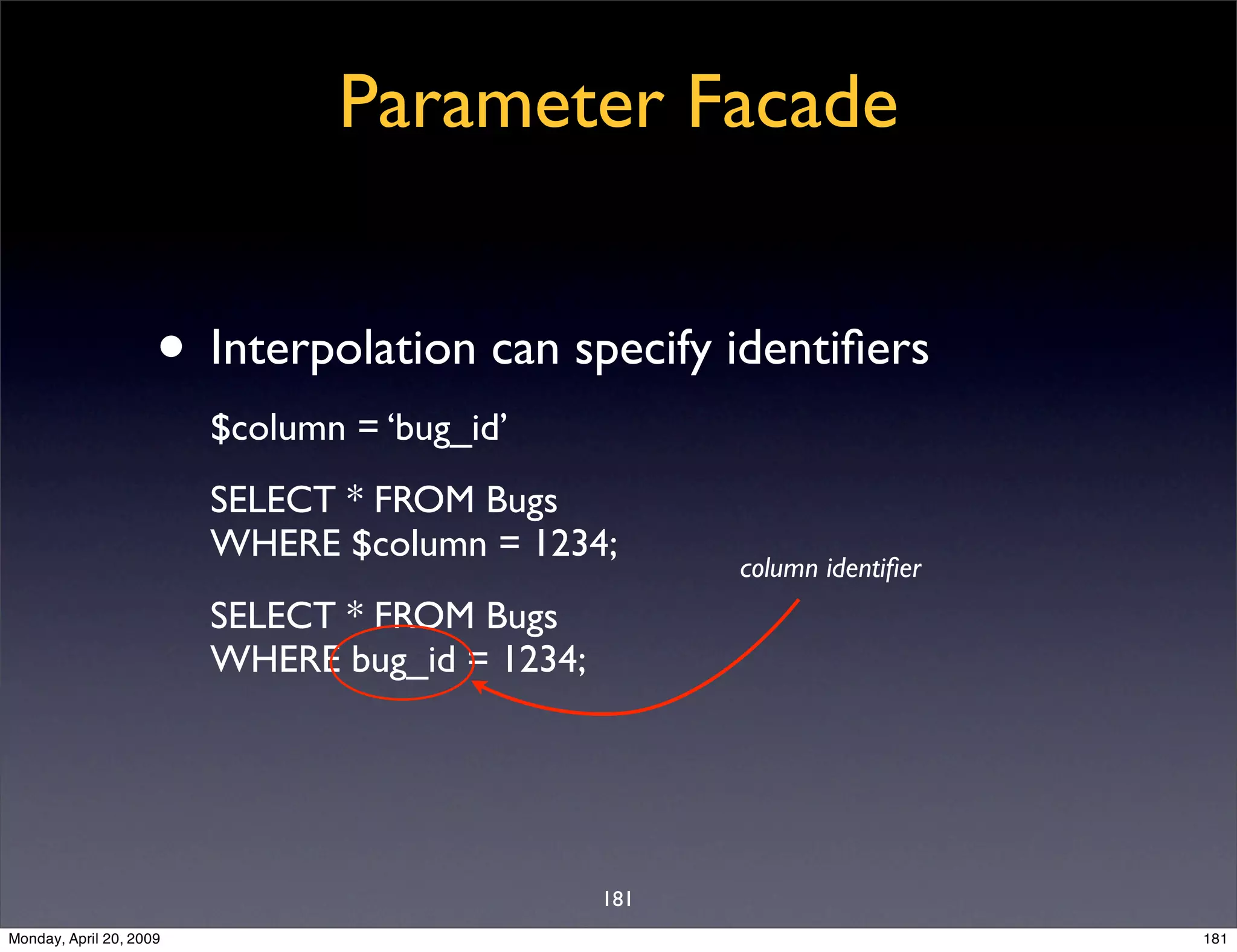 Sql Antipatterns Strike Back