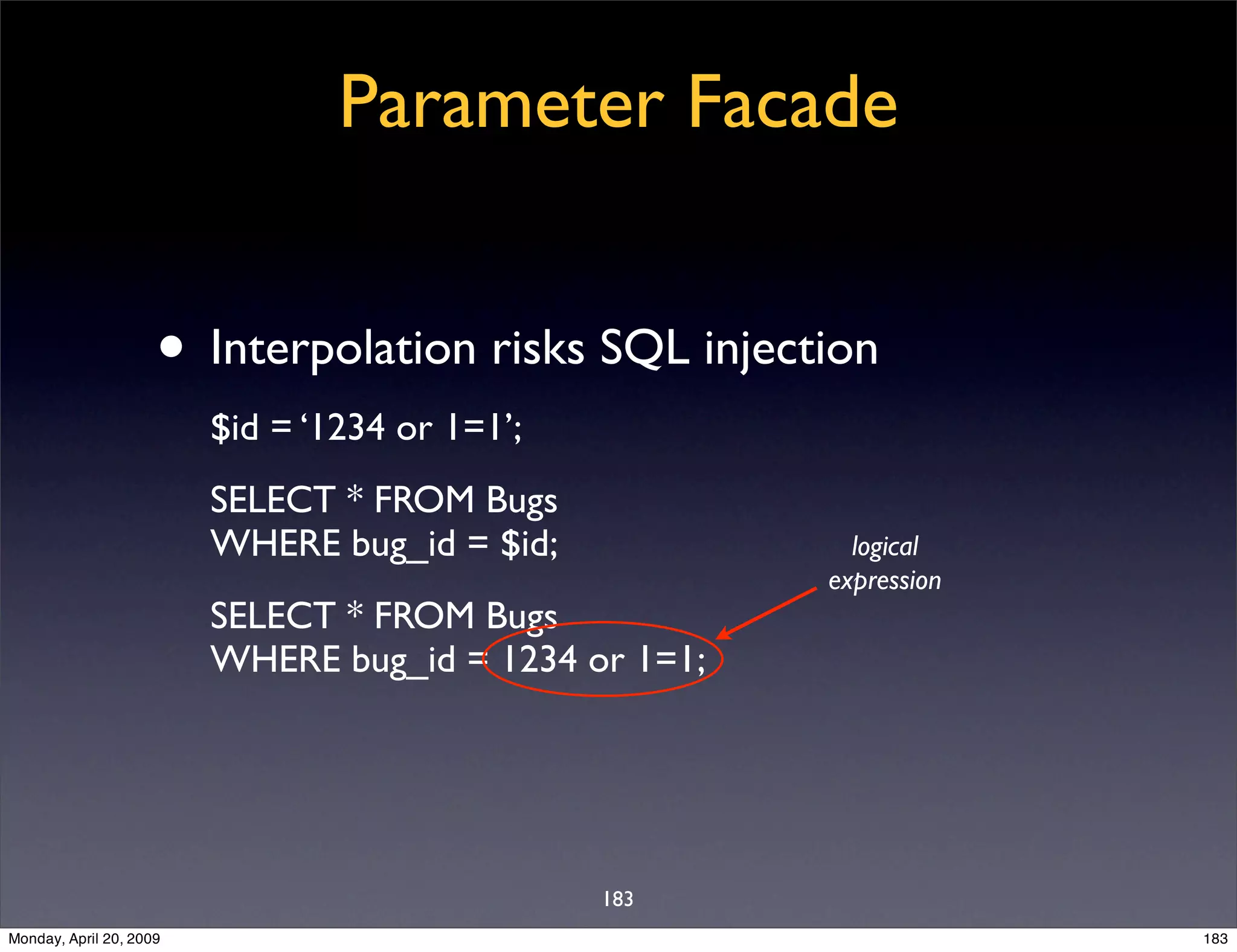 Sql Antipatterns Strike Back