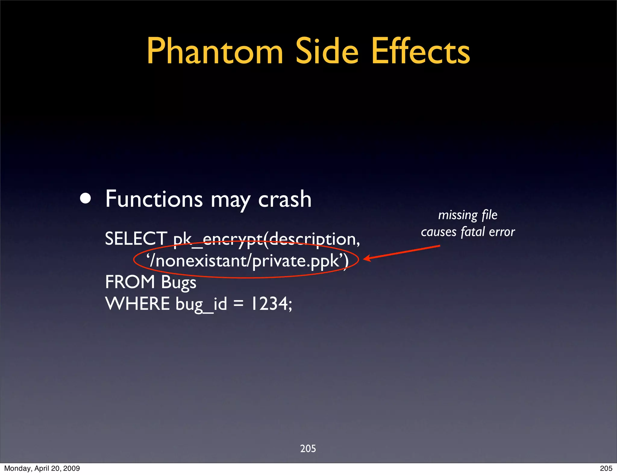 Sql Antipatterns Strike Back