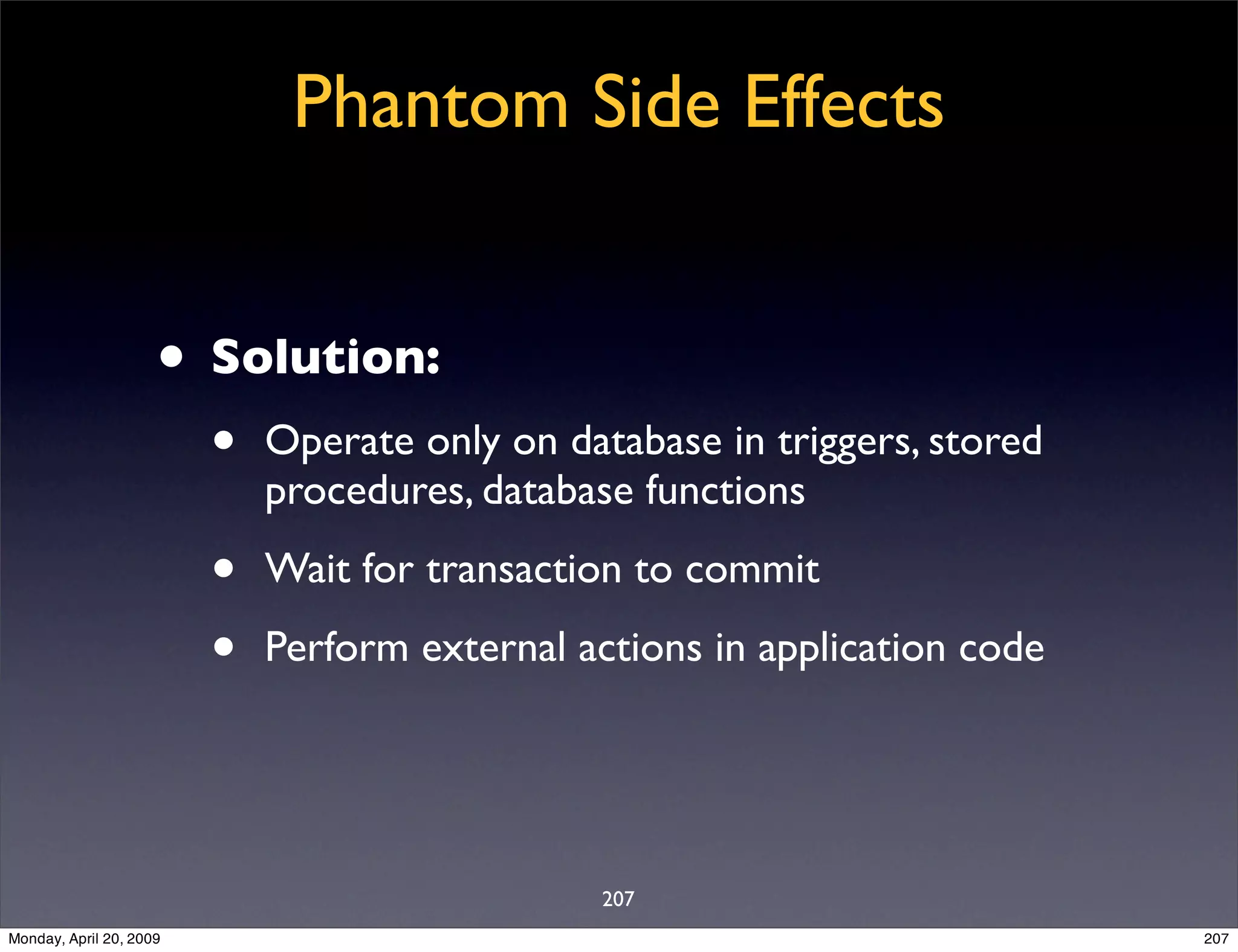 Sql Antipatterns Strike Back