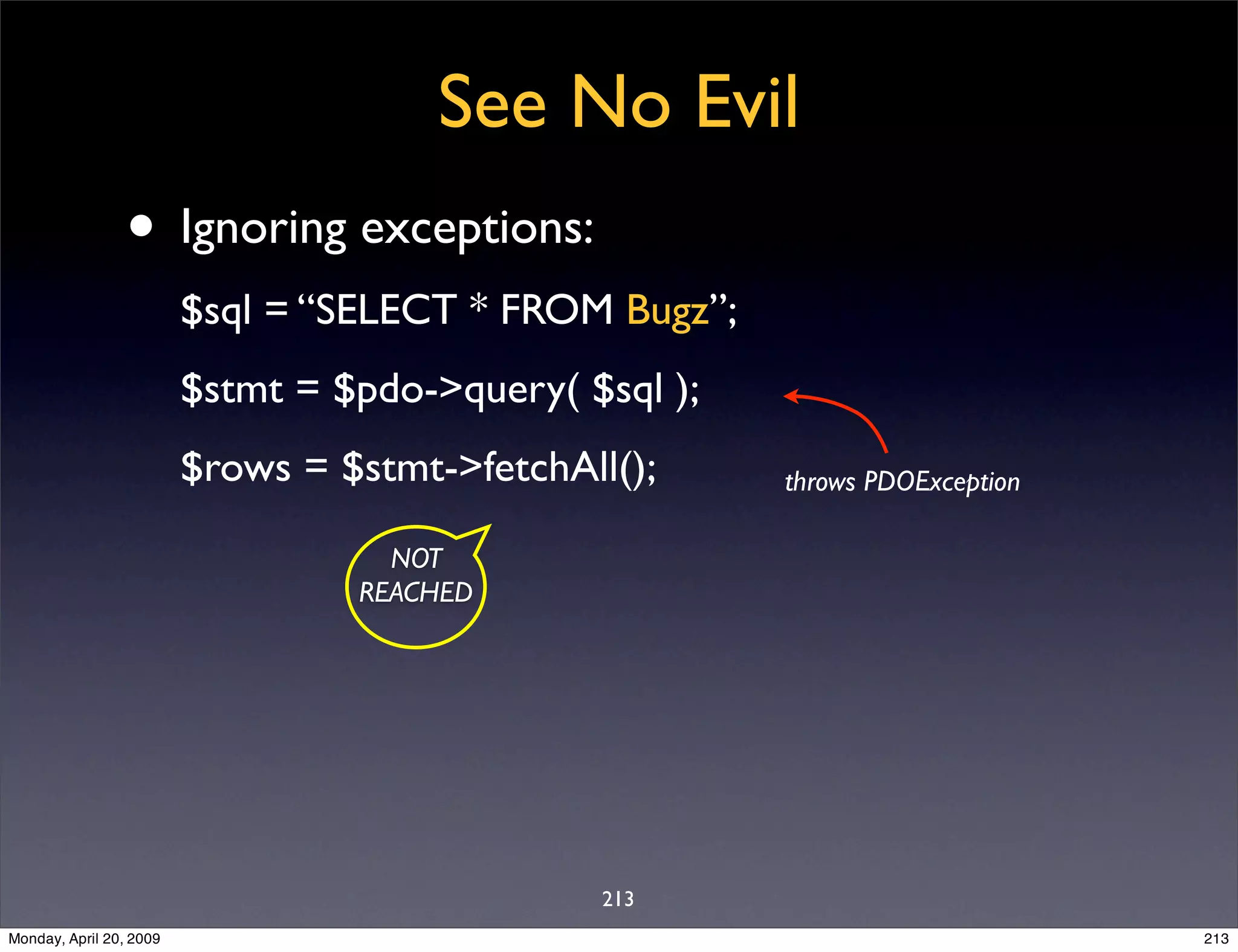 Sql Antipatterns Strike Back