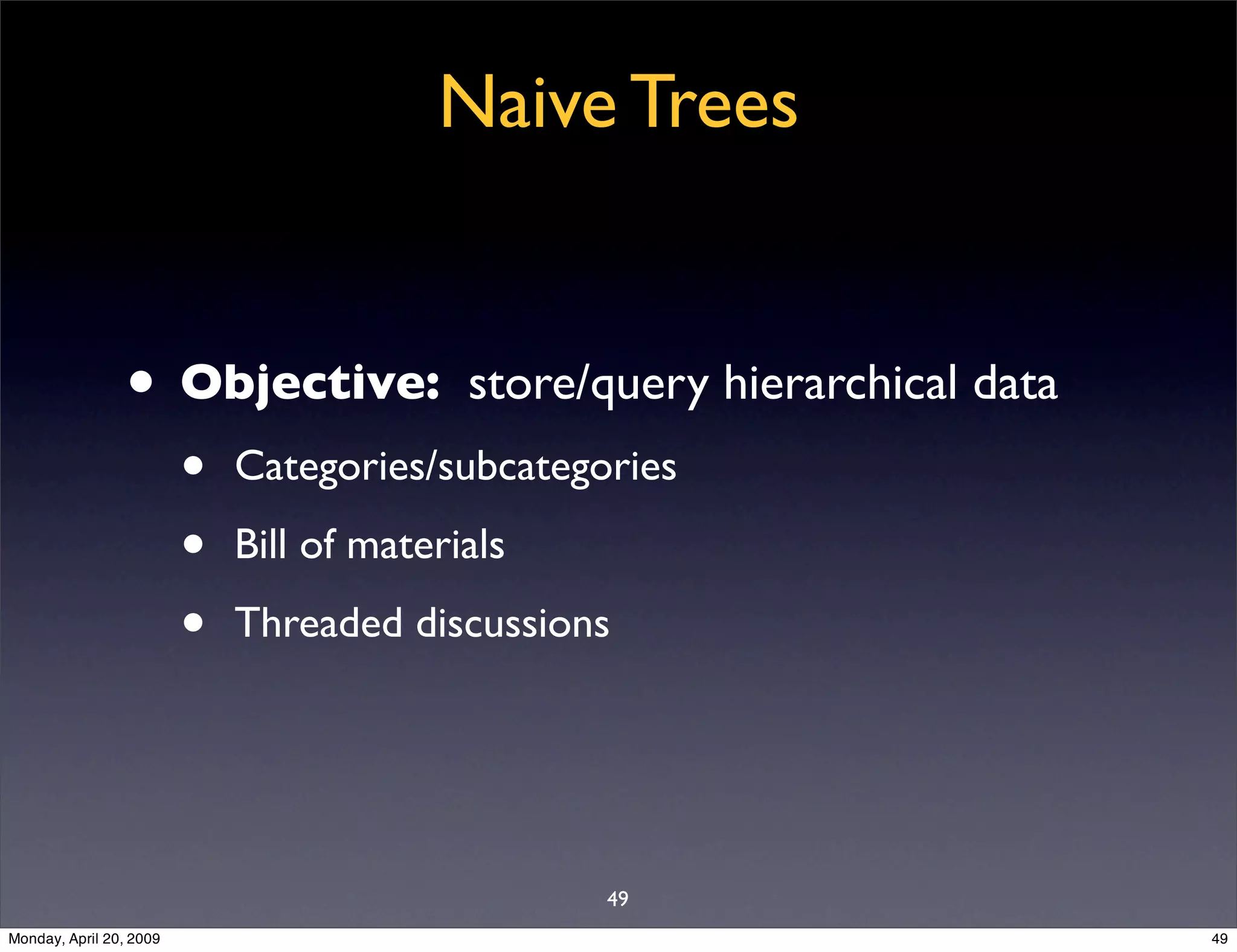 Sql Antipatterns Strike Back