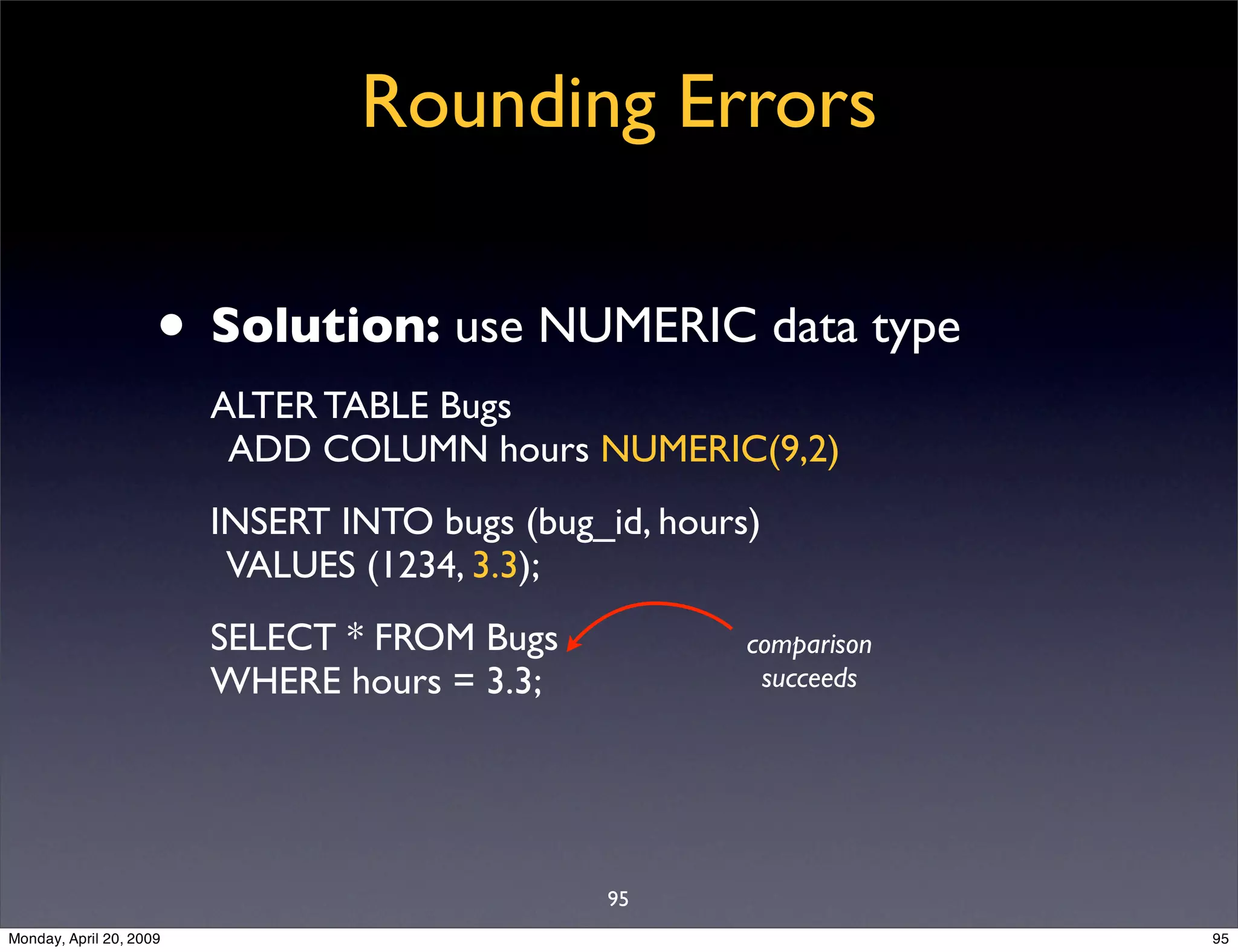 Sql Antipatterns Strike Back