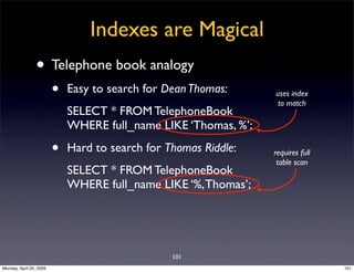 Sql Antipatterns Strike Back