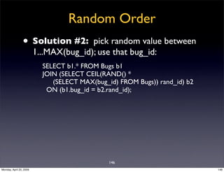 Sql Antipatterns Strike Back