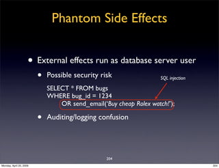 Sql Antipatterns Strike Back