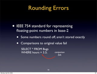 Sql Antipatterns Strike Back