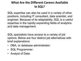 What Does SQL Mean on A Website | PPT