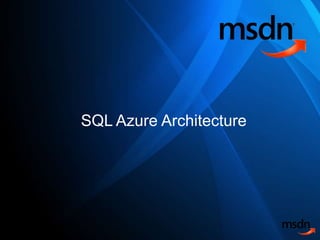 Sql Azure | PPT