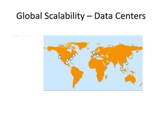 Global Scalability – Data Centers
 