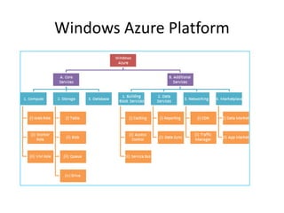 Windows Azure Platform
 