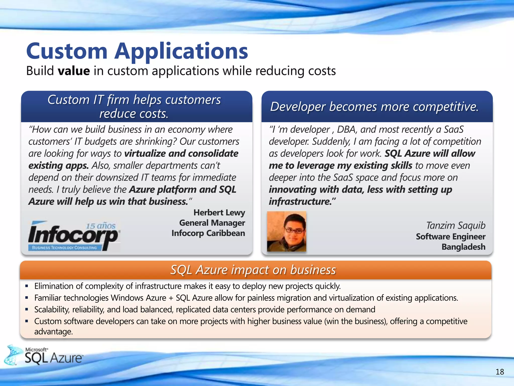 Defining Cloud ComputingIn a cloud services  model nearly everything can be converted to a “service.”“Forrester believes that this will be a game-changing, disruptive shift for some enterprise clients — and perhaps even the overall outsourcing industry” 1(1) Forrester: Market Overview Of Current Cloud Service Offerings From Global IT Providers, Paul Roehrig, June 9 2009Cloud is a game-changerForrester Definition1Cloud services are based on a level of standardization for technology componentsStandardized IT-based capabilityMost cloud services models charge by actual use of the resourcesConsumption billingScalability and resilience are key design components of cloud servicesScalableMany cloud services use a standard Web browser to control demand and implement servicesWeb-based accessibility and flexibility5