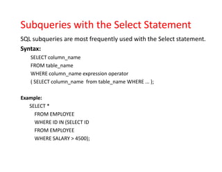 Comprehensive Introduction to SQL: Basics, Commands, and Processes | PDF
