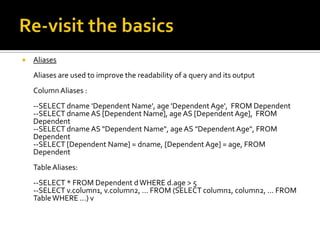 Sql Basics And Advanced | PPTX