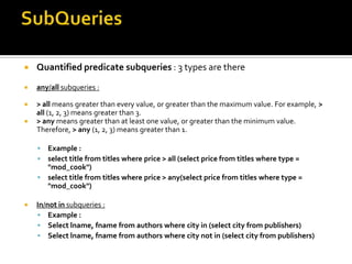 Sql Basics And Advanced | PPTX