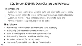 SQL Server 2019 Big Data Cluster | PPT