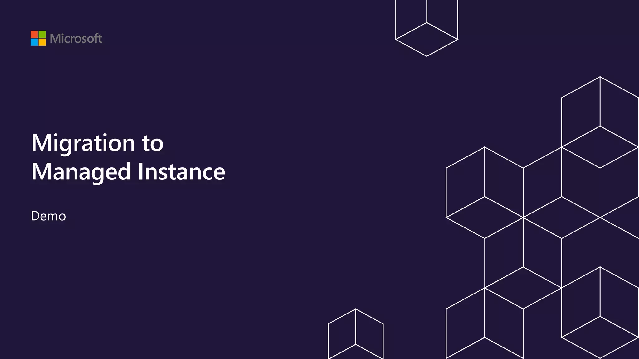 Migration to Managed Instance Demo 