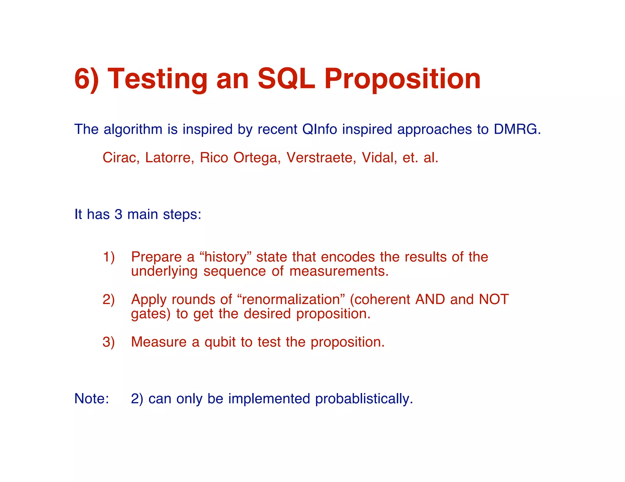 Do we need a logic of quantum computation?