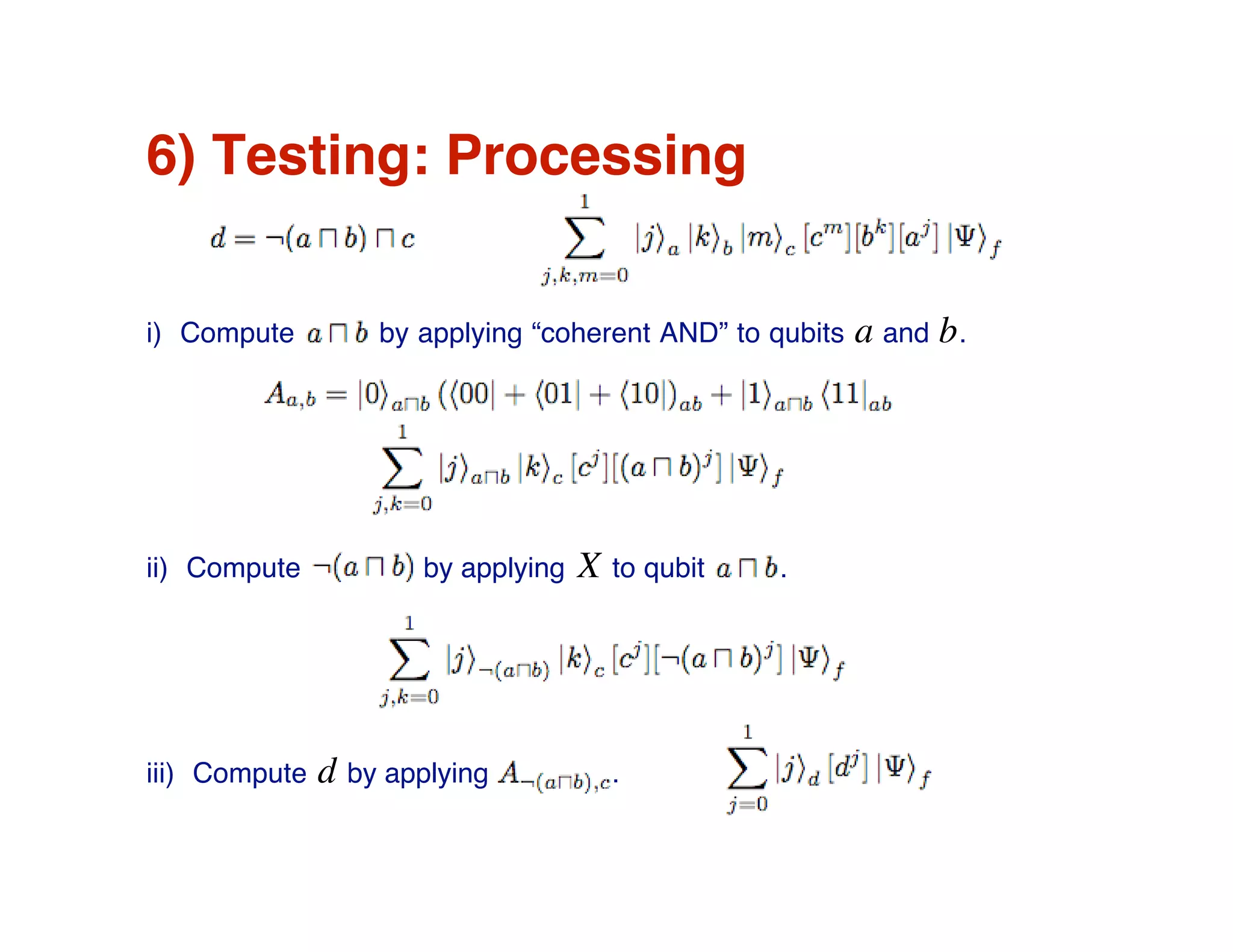 Do we need a logic of quantum computation?