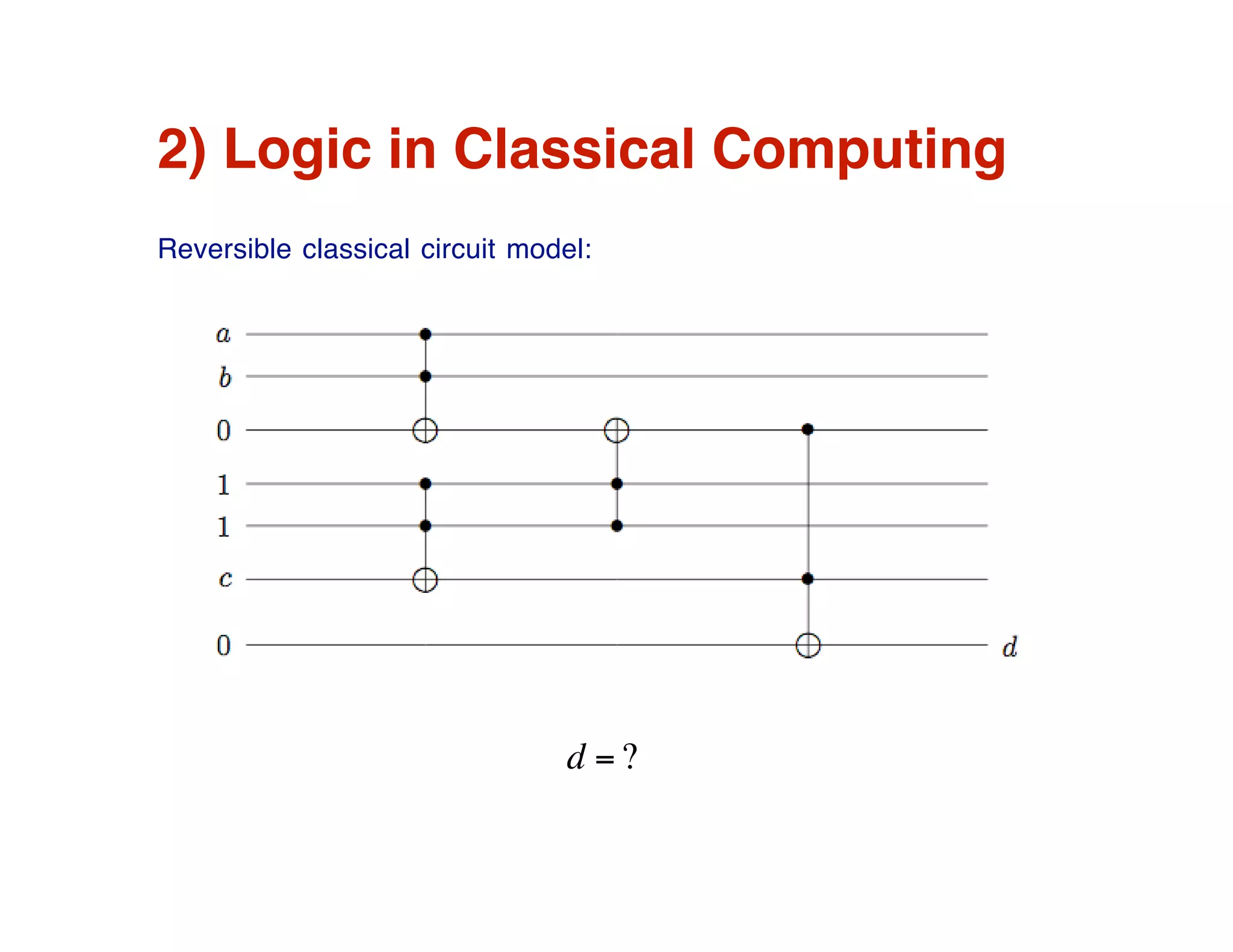 Do we need a logic of quantum computation?