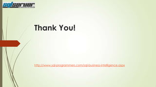 Sql business intelligence | PPT