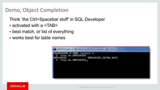 SQLcl overview - A new Command Line Interface for Oracle Database